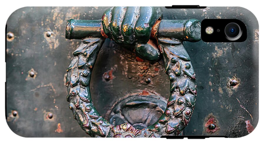 Weathered Door Knocker Italy - Phone Case