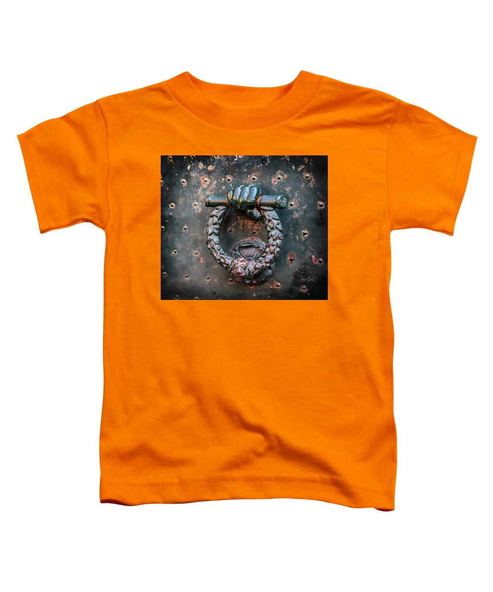 Weathered Door Knocker Italy - Toddler T-Shirt