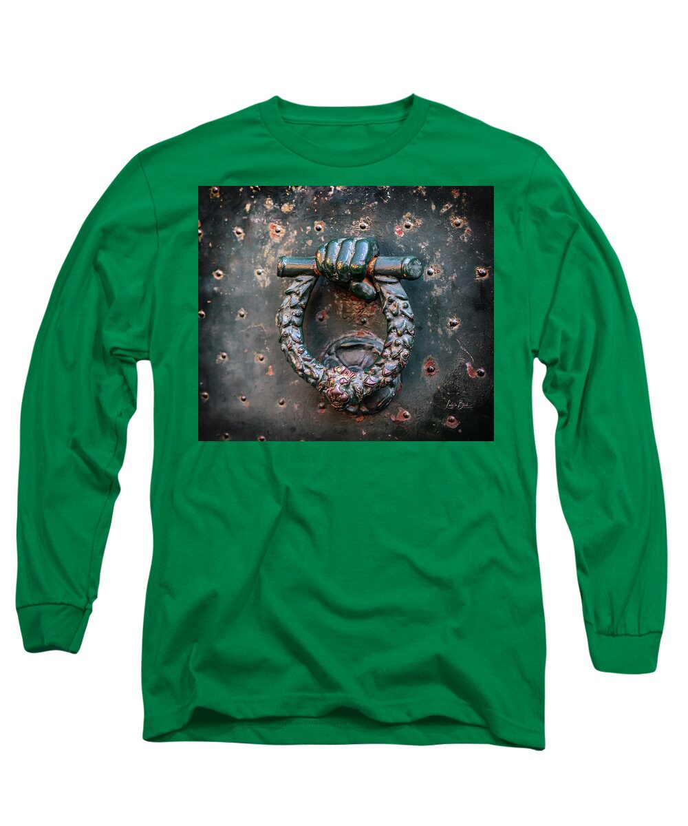 Weathered Door Knocker Italy - Long Sleeve T-Shirt