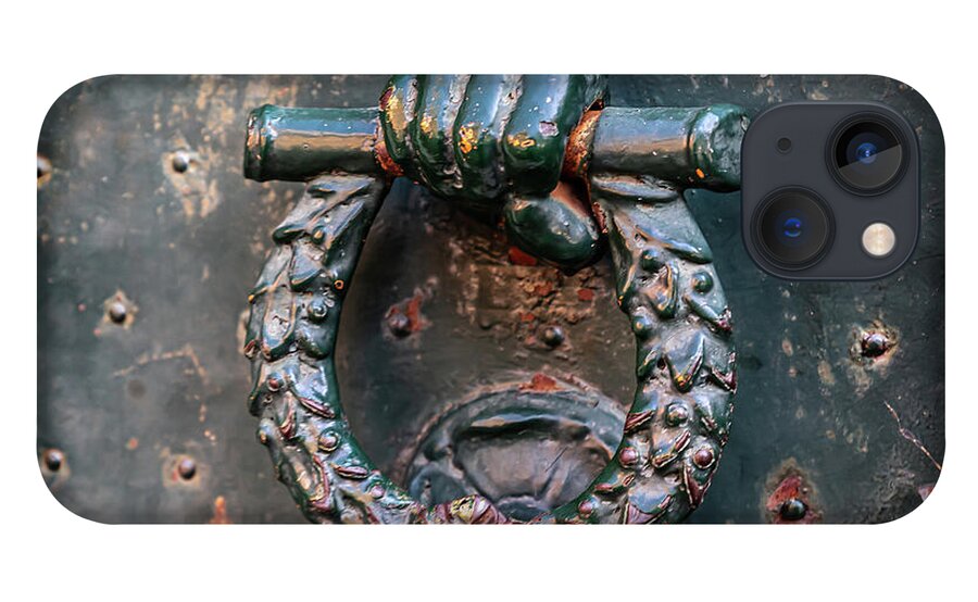 Weathered Door Knocker Italy - Phone Case