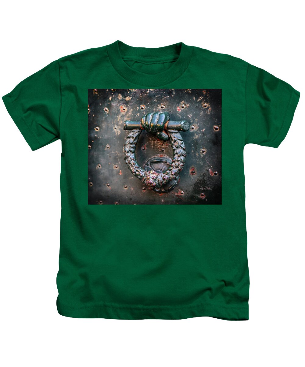 Weathered Door Knocker Italy - Kids T-Shirt