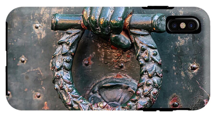 Weathered Door Knocker Italy - Phone Case