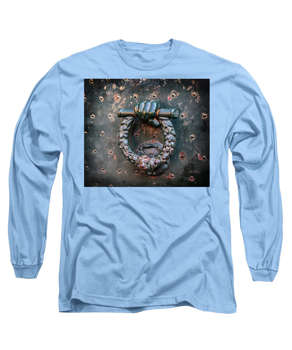 Weathered Door Knocker Italy - Long Sleeve T-Shirt