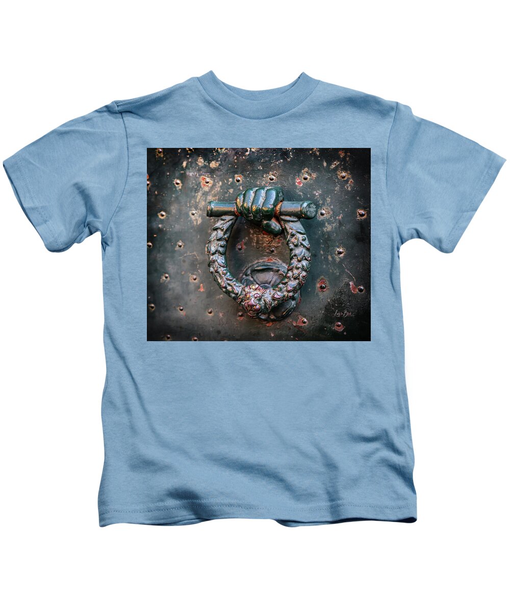 Weathered Door Knocker Italy - Kids T-Shirt