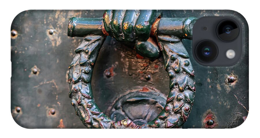 Weathered Door Knocker Italy - Phone Case