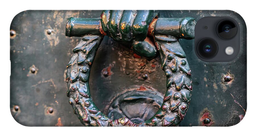 Weathered Door Knocker Italy - Phone Case