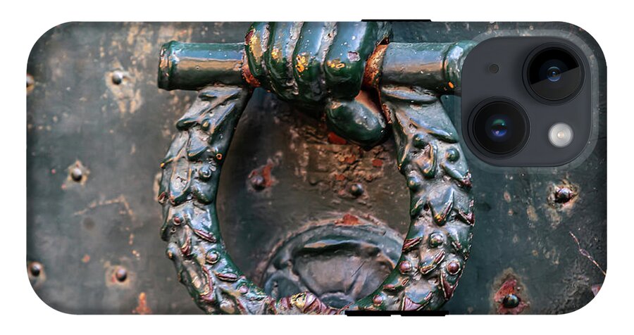 Weathered Door Knocker Italy - Phone Case