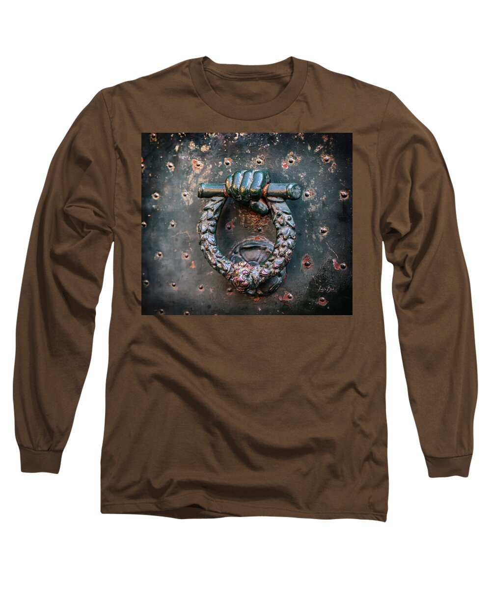 Weathered Door Knocker Italy - Long Sleeve T-Shirt