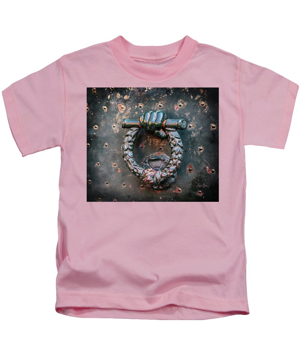 Weathered Door Knocker Italy - Kids T-Shirt