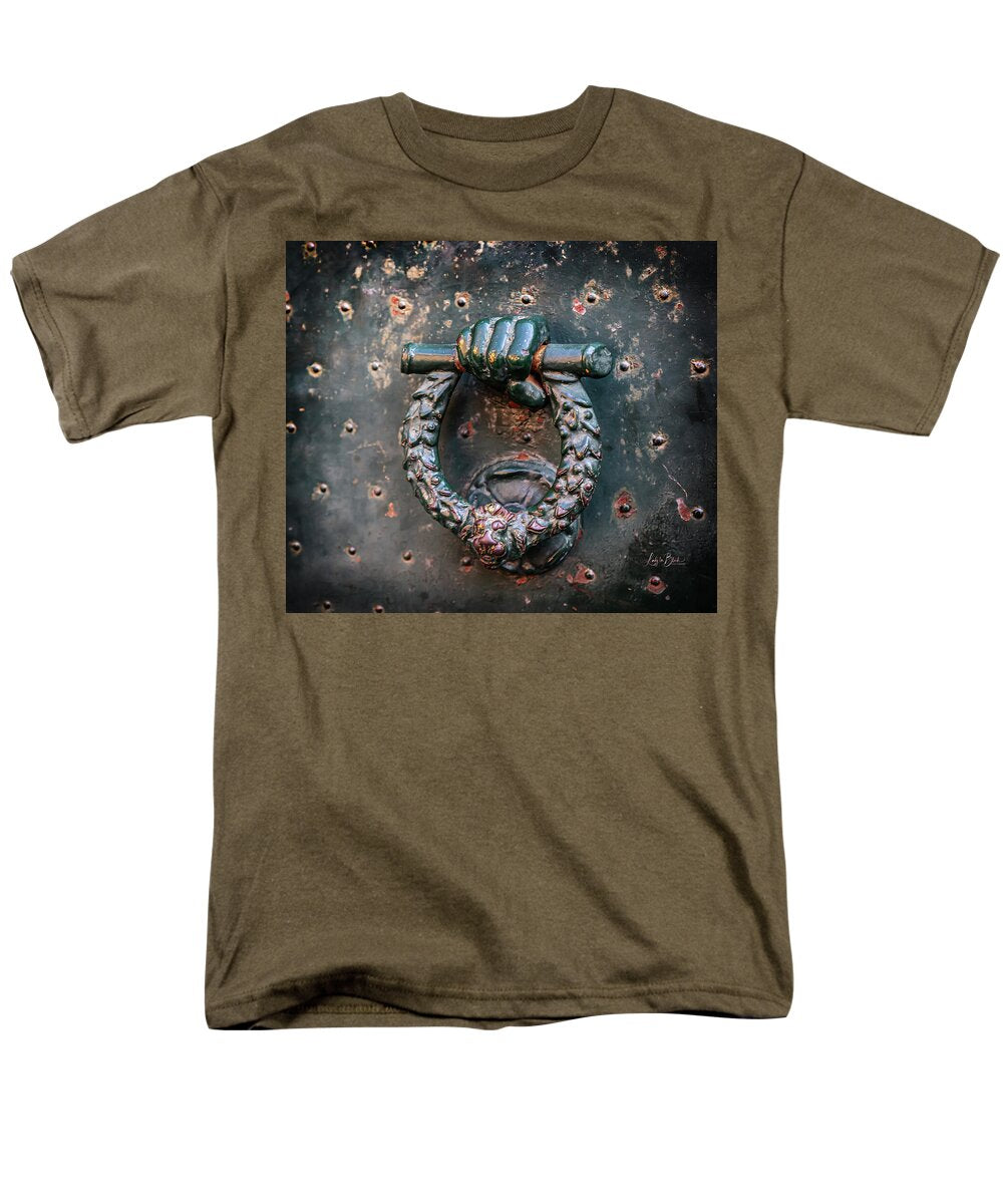 Weathered Door Knocker Italy - Men's T-Shirt  (Regular Fit)