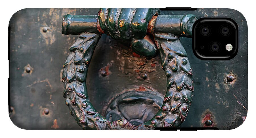 Weathered Door Knocker Italy - Phone Case