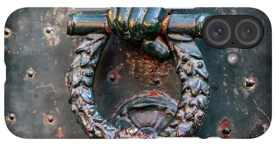 Weathered Door Knocker Italy - Phone Case