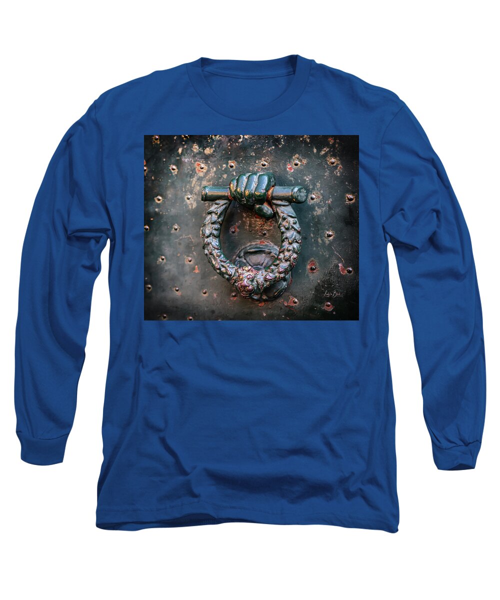 Weathered Door Knocker Italy - Long Sleeve T-Shirt