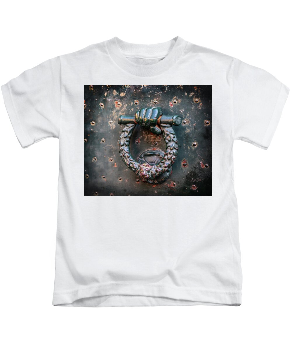 Weathered Door Knocker Italy - Kids T-Shirt