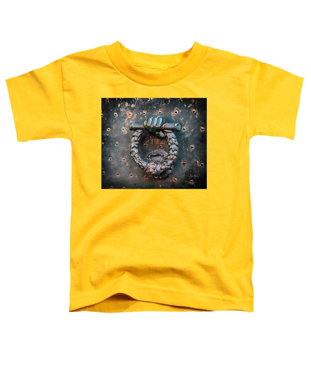 Weathered Door Knocker Italy - Toddler T-Shirt