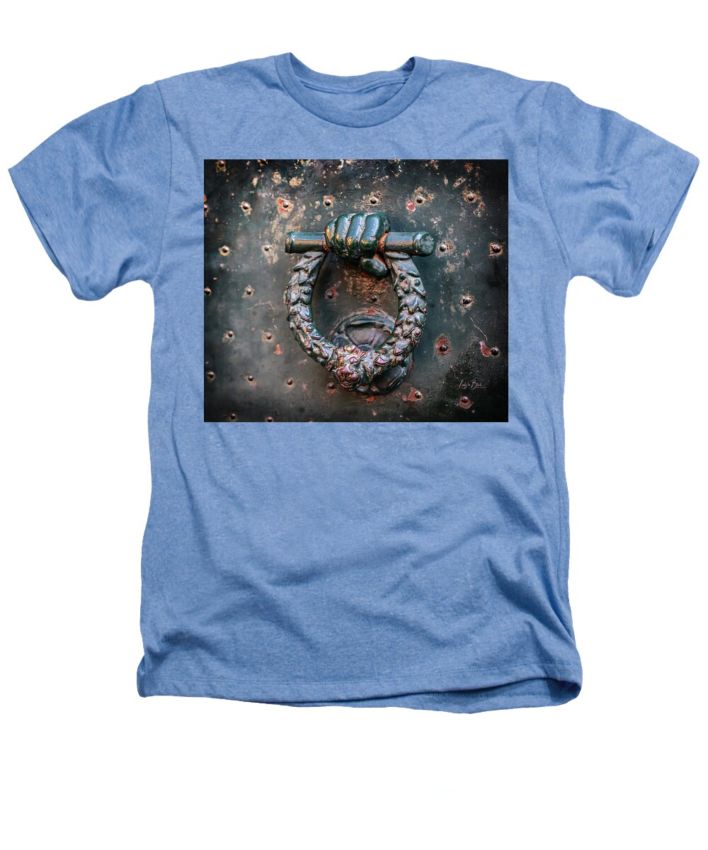 Weathered Door Knocker Italy - Heathers T-Shirt
