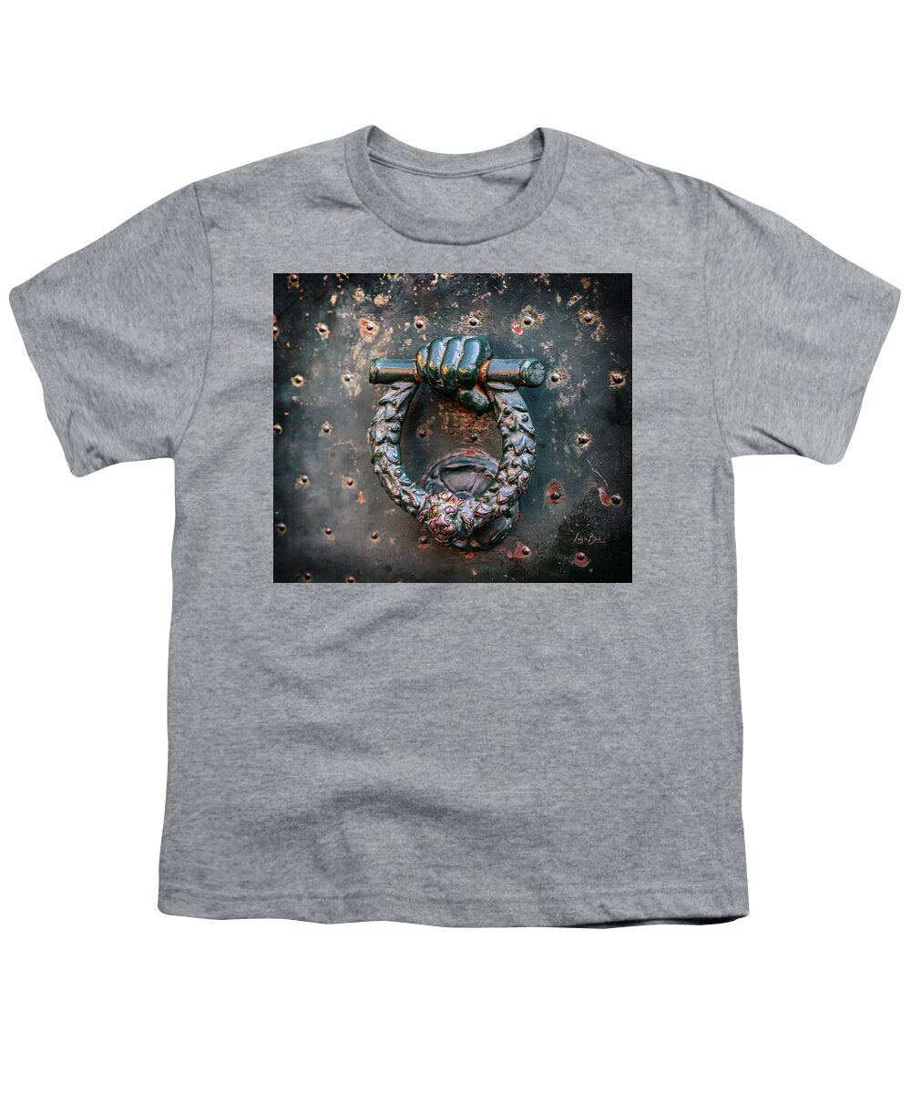 Weathered Door Knocker Italy - Youth T-Shirt