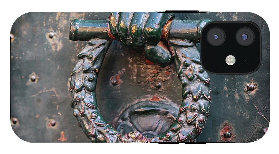 Weathered Door Knocker Italy - Phone Case