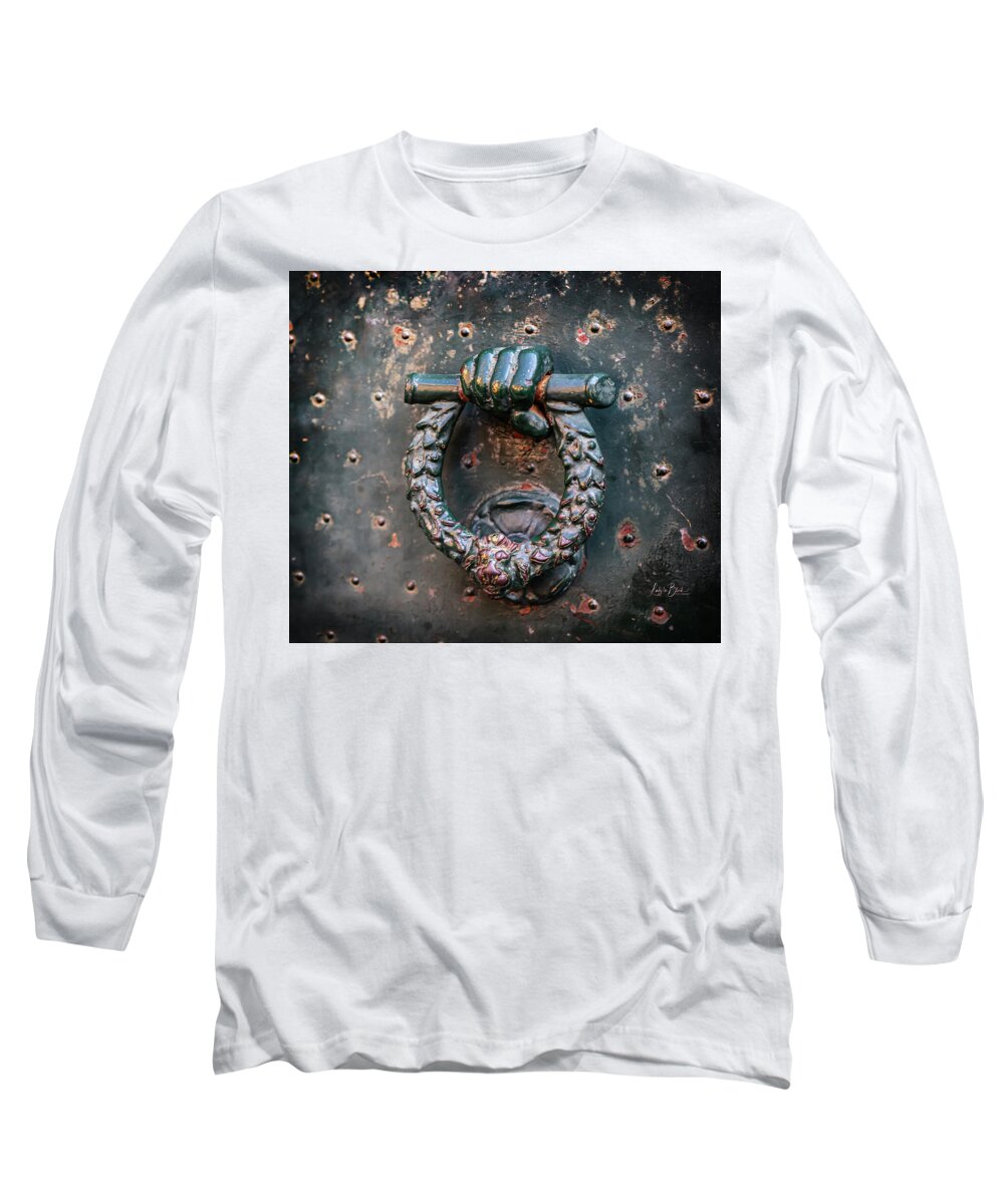 Weathered Door Knocker Italy - Long Sleeve T-Shirt