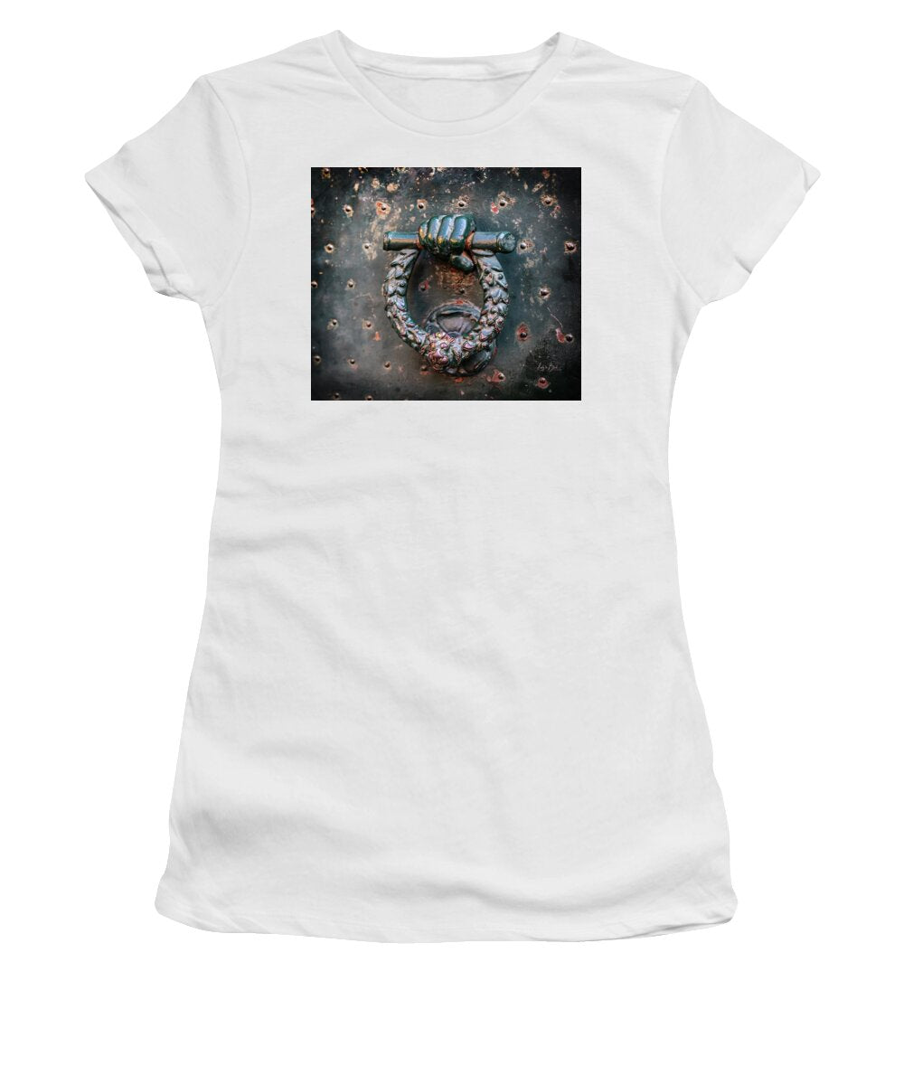 Weathered Door Knocker Italy - Women's T-Shirt
