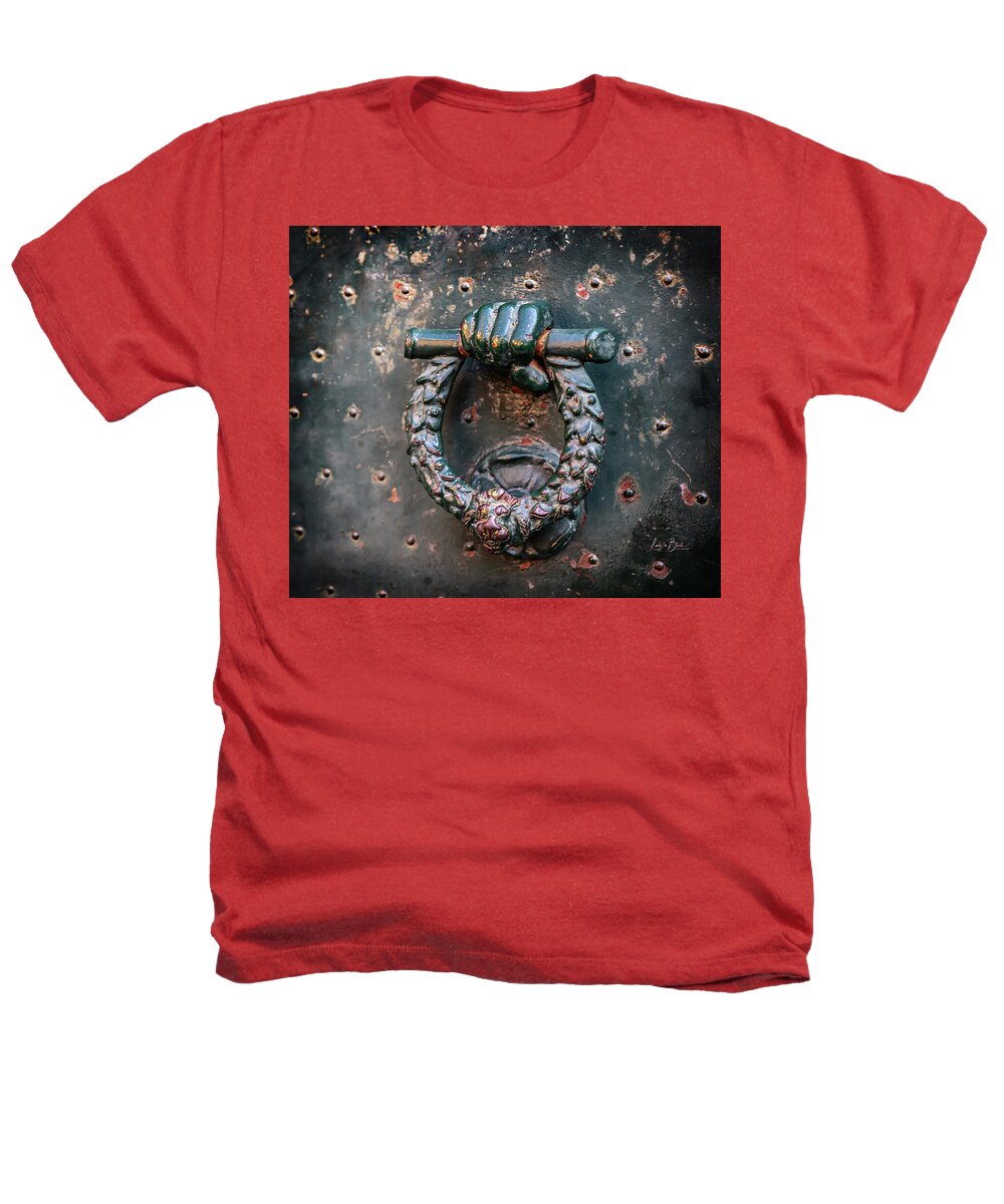 Weathered Door Knocker Italy - Heathers T-Shirt