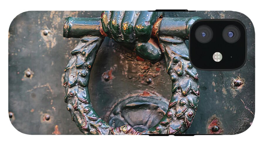 Weathered Door Knocker Italy - Phone Case