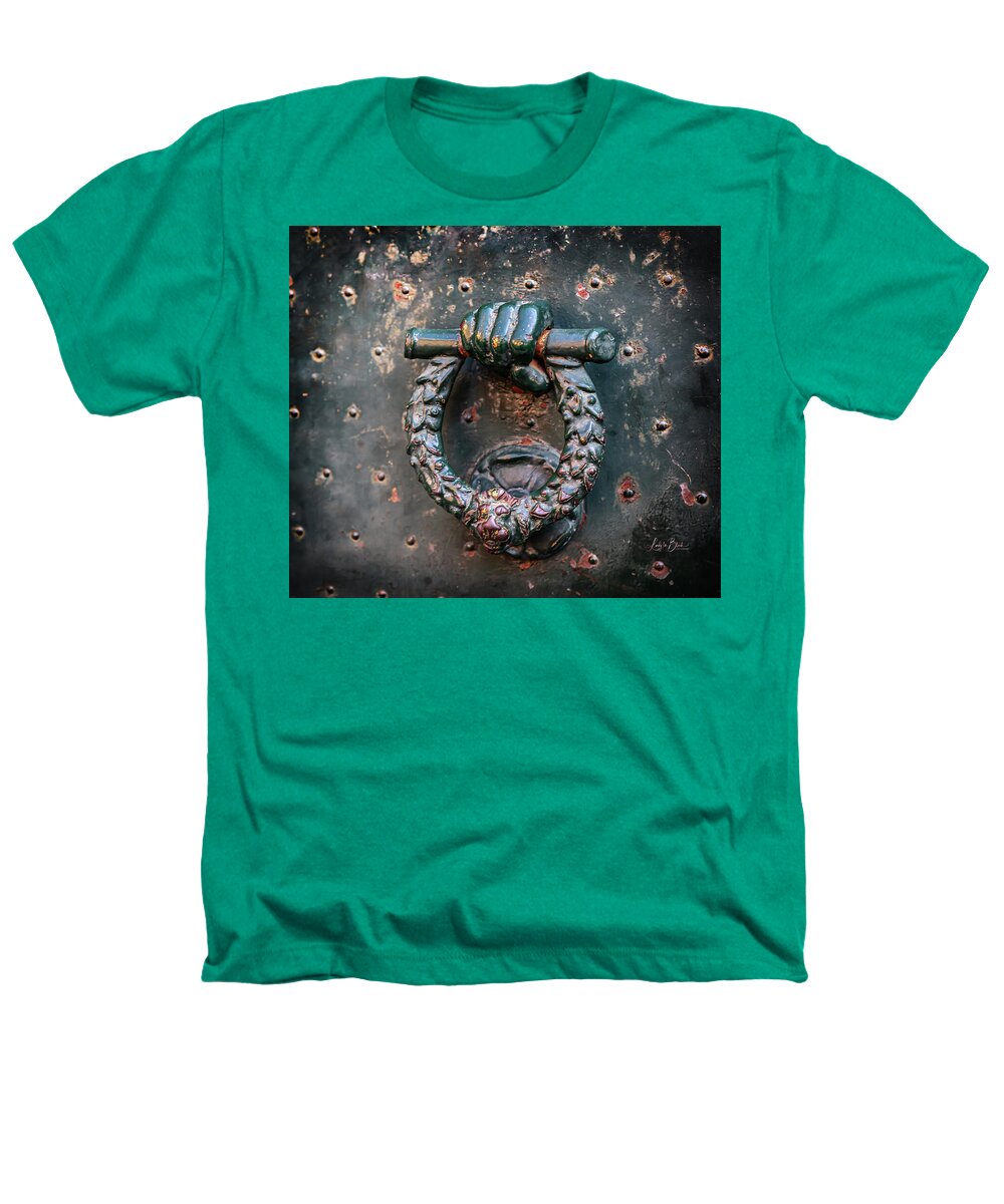 Weathered Door Knocker Italy - Heathers T-Shirt