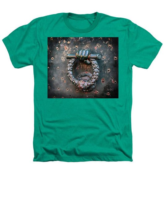 Weathered Door Knocker Italy - Heathers T-Shirt