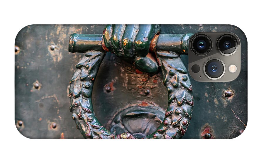 Weathered Door Knocker Italy - Phone Case