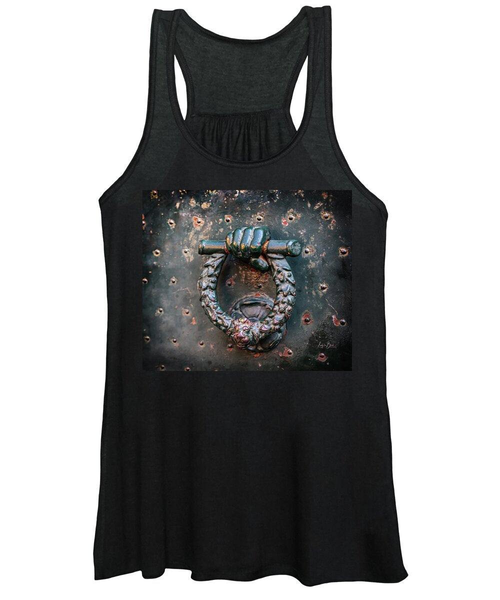 Weathered Door Knocker Italy - Women's Tank Top