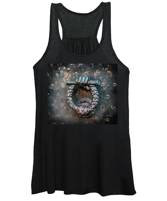 Weathered Door Knocker Italy - Women's Tank Top