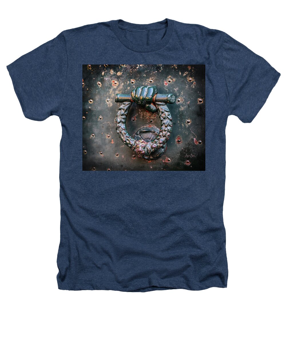 Weathered Door Knocker Italy - Heathers T-Shirt