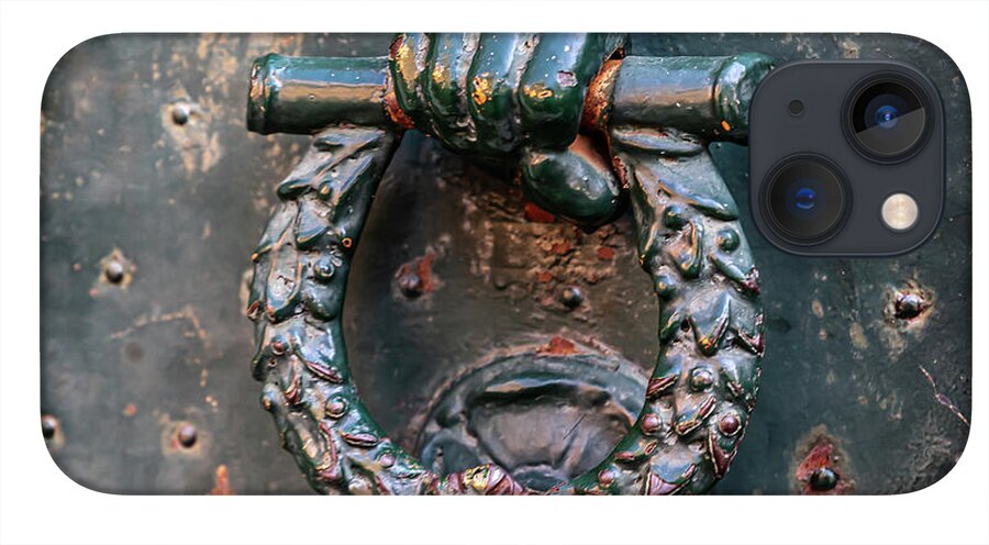 Weathered Door Knocker Italy - Phone Case