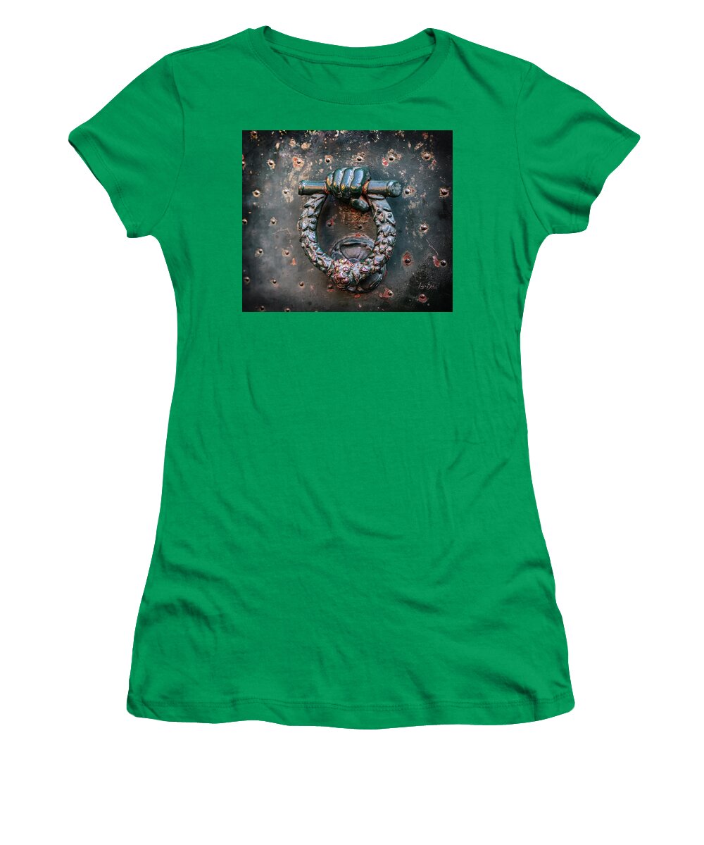 Weathered Door Knocker Italy - Women's T-Shirt