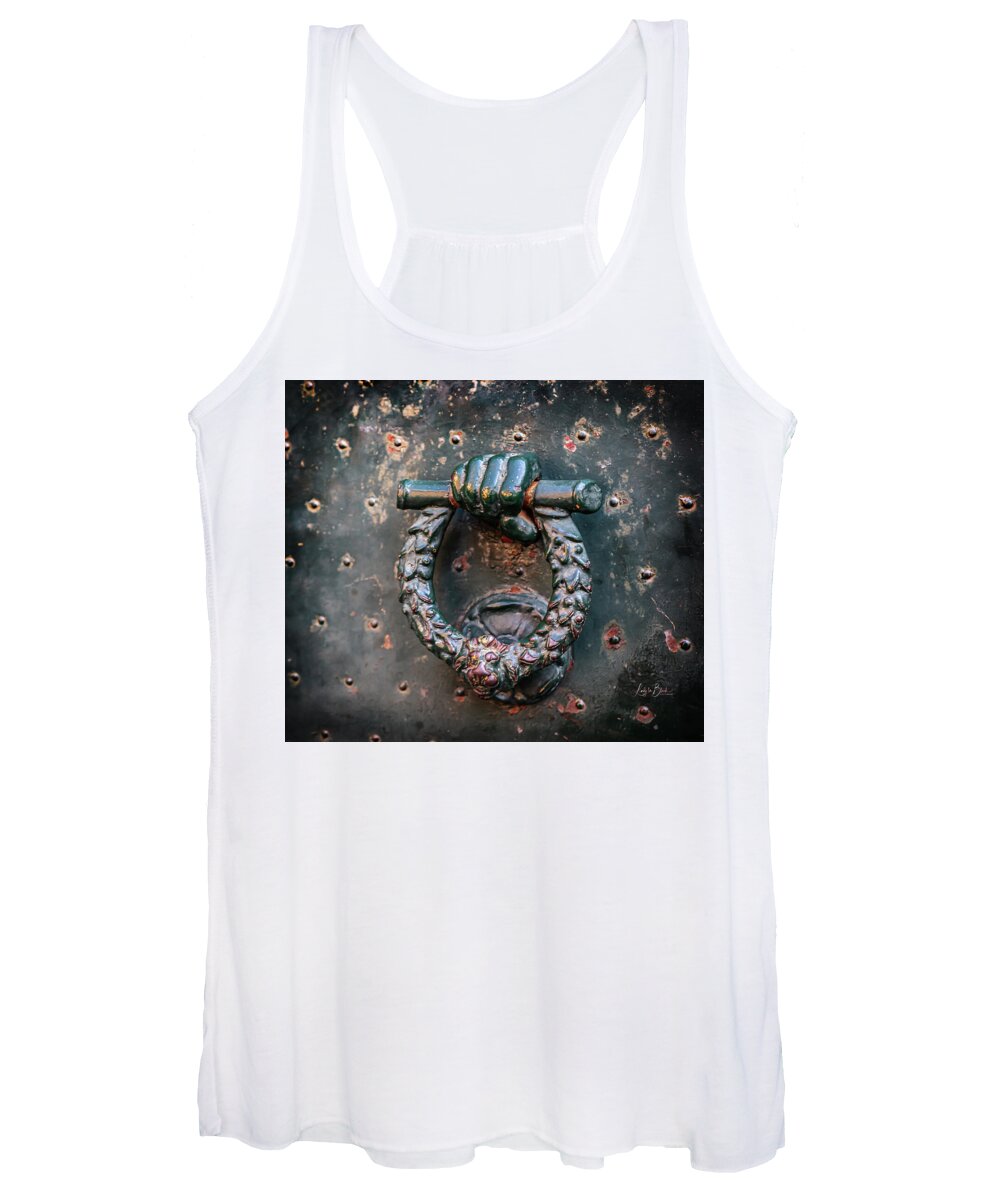 Weathered Door Knocker Italy - Women's Tank Top