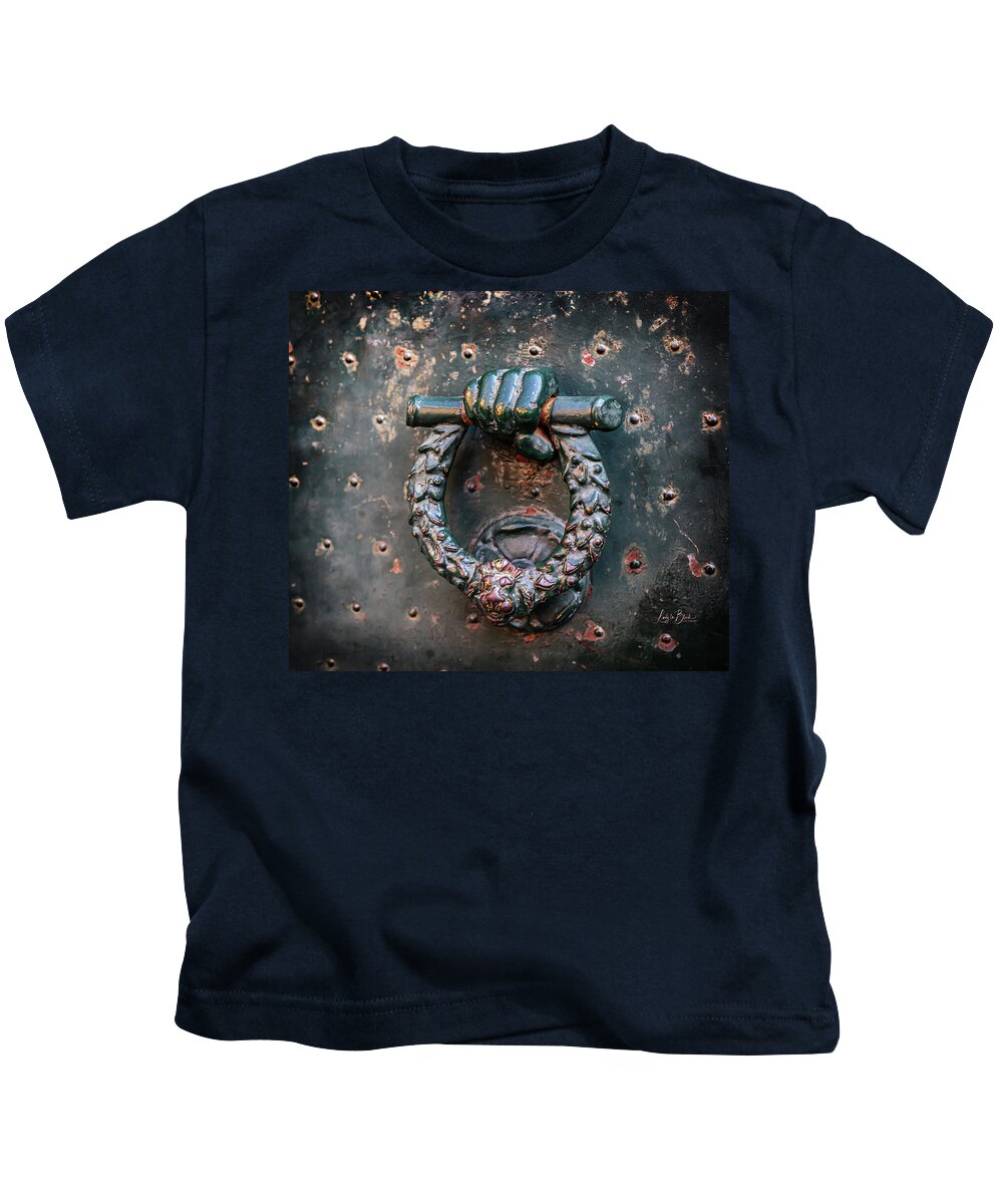 Weathered Door Knocker Italy - Kids T-Shirt