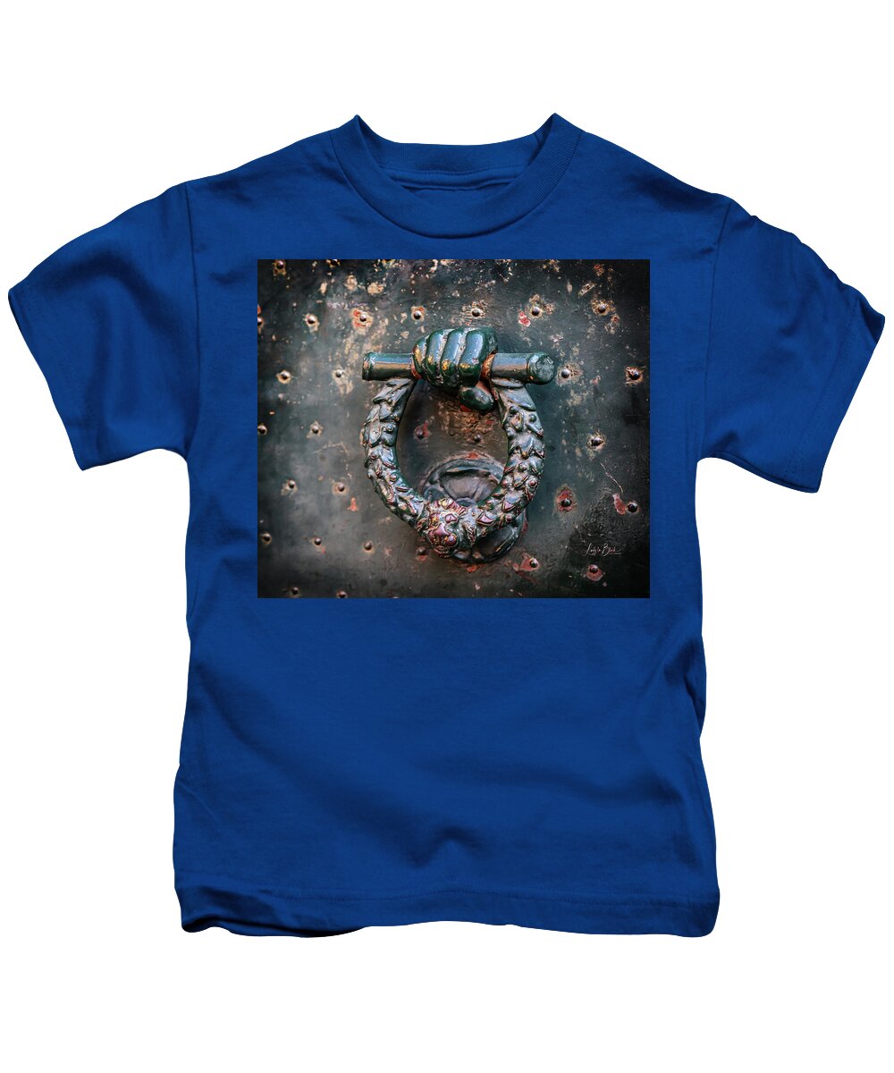 Weathered Door Knocker Italy - Kids T-Shirt
