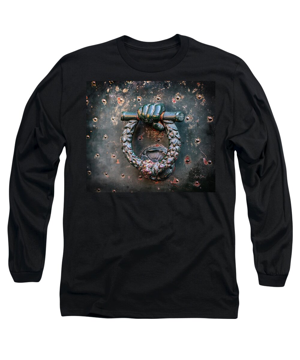 Weathered Door Knocker Italy - Long Sleeve T-Shirt
