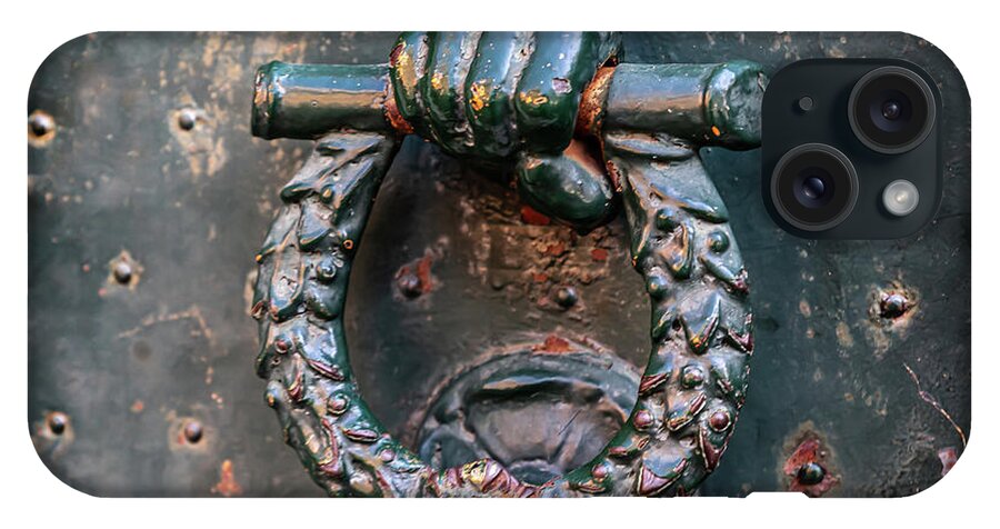 Weathered Door Knocker Italy - Phone Case