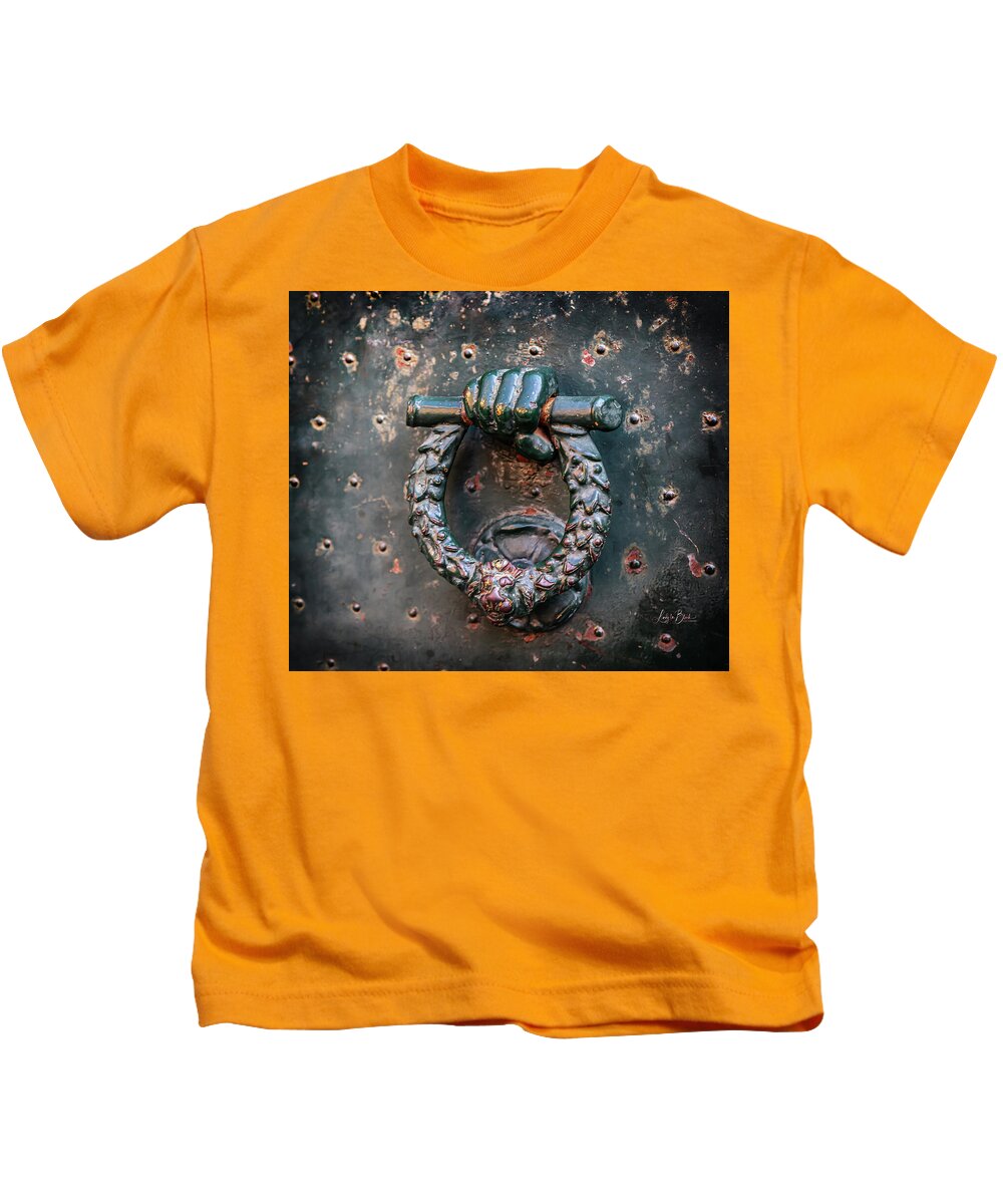 Weathered Door Knocker Italy - Kids T-Shirt