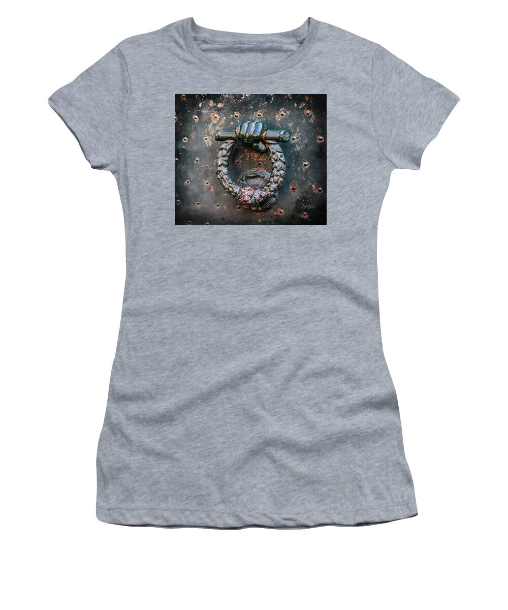 Weathered Door Knocker Italy - Women's T-Shirt