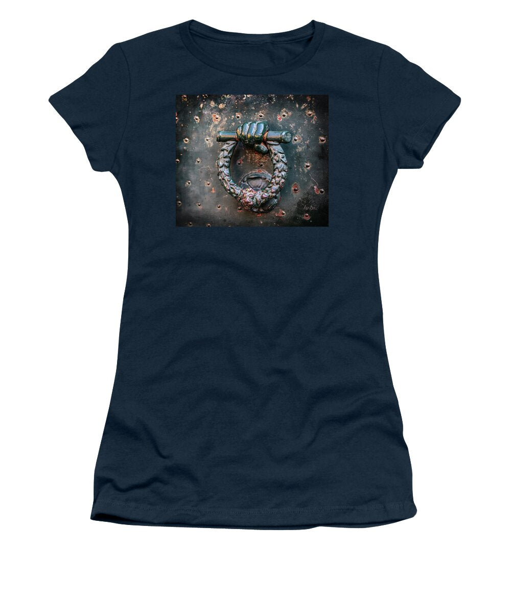 Weathered Door Knocker Italy - Women's T-Shirt