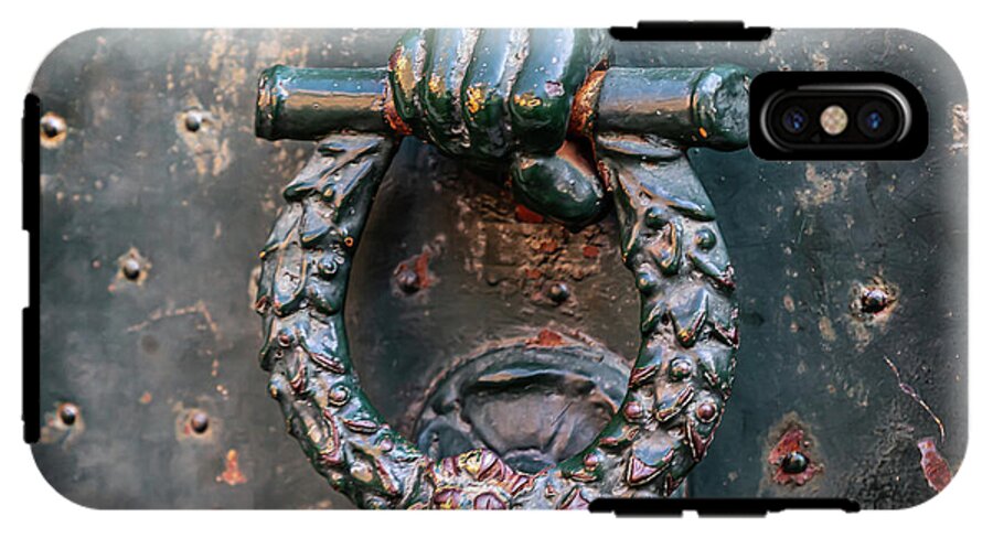 Weathered Door Knocker Italy - Phone Case