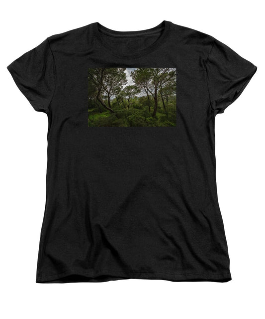 Hillside View from Spain Castle Gardens II - Women's T-Shirt (Standard Fit)