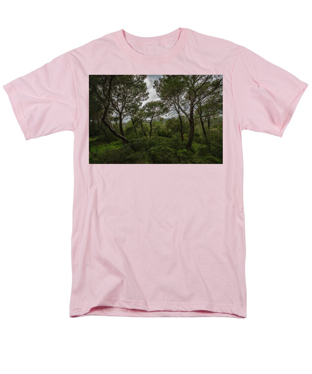 Hillside View from Spain Castle Gardens II - Men's T-Shirt  (Regular Fit)