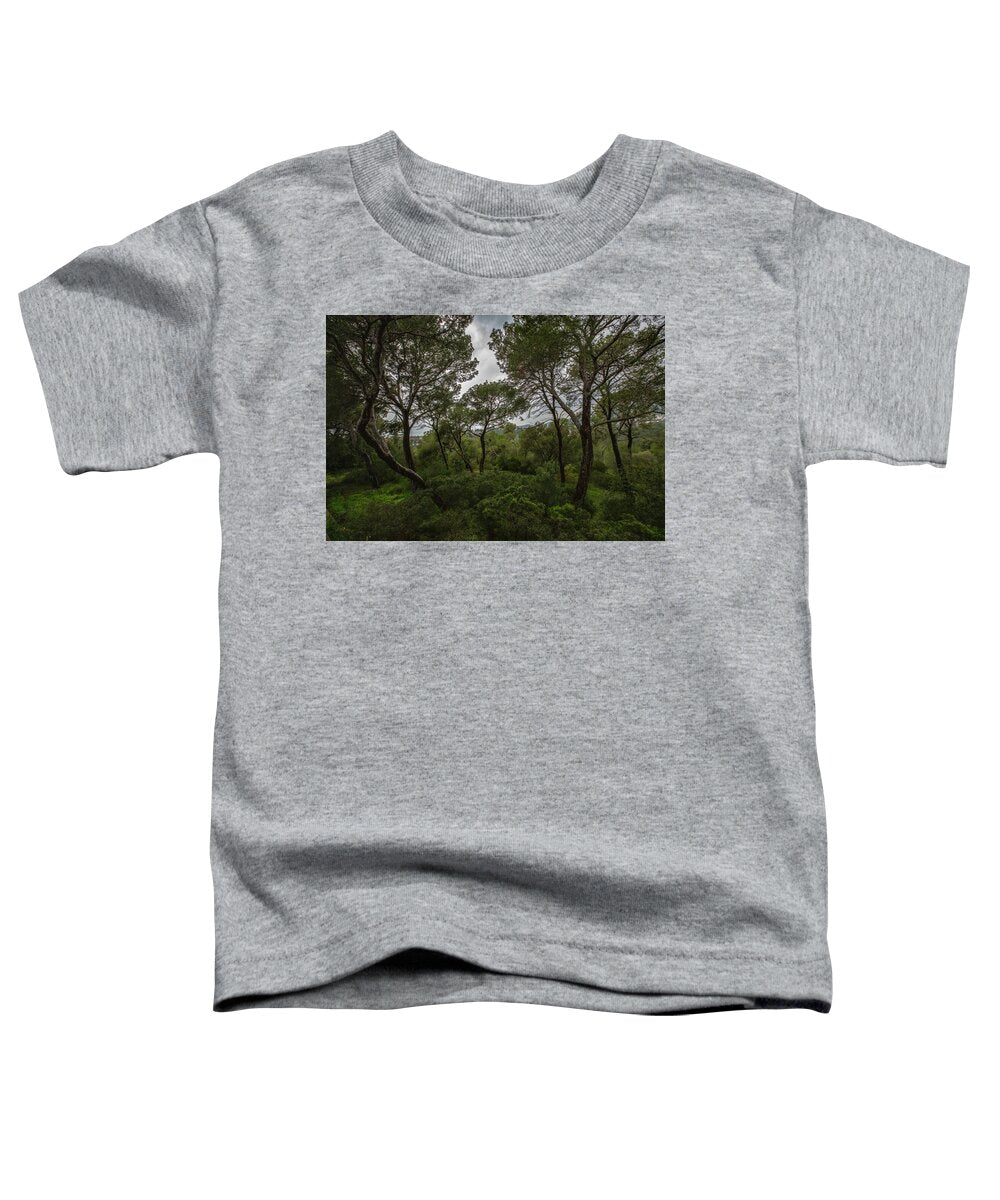 Hillside View from Spain Castle Gardens II - Toddler T-Shirt